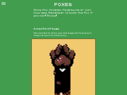 foxes screenshot