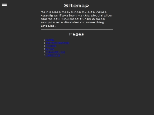sitemap screenshot