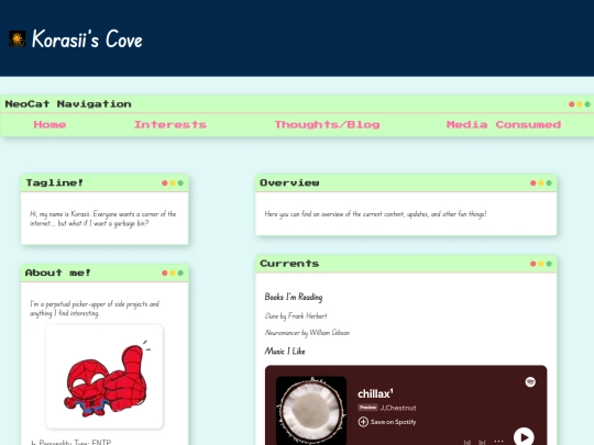 test screenshot