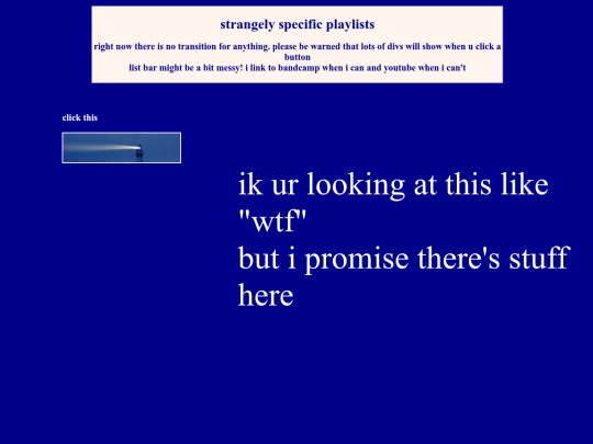 randos/playlists screenshot
