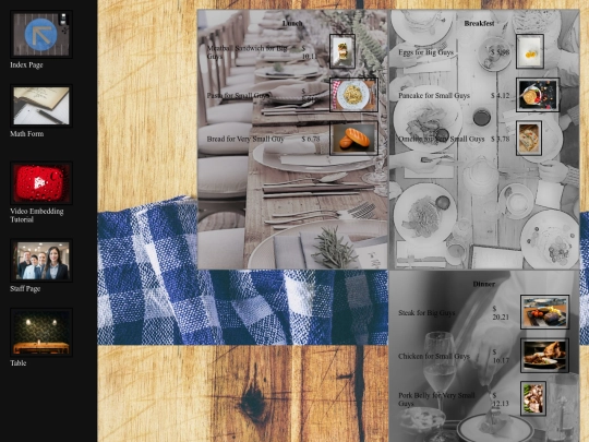 RESTAURANT screenshot