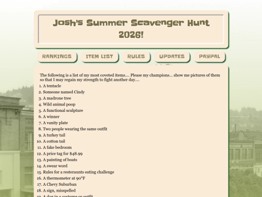 item-list screenshot