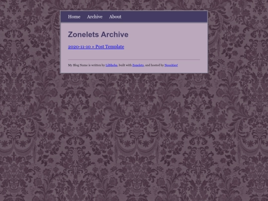 archive screenshot