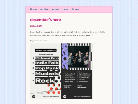 posts/2025-12-03-december's-here screenshot