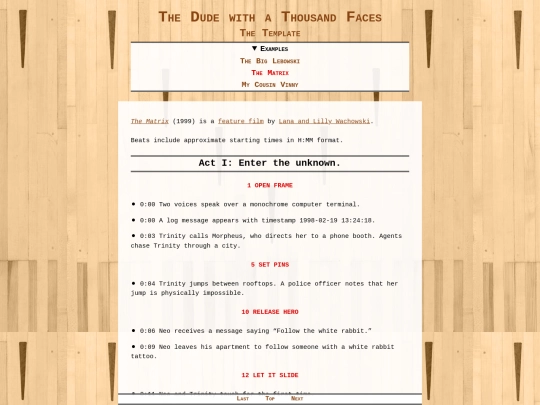 examples/the_matrix screenshot