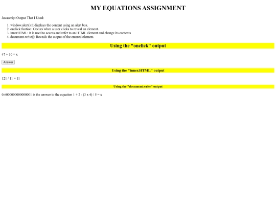equation screenshot