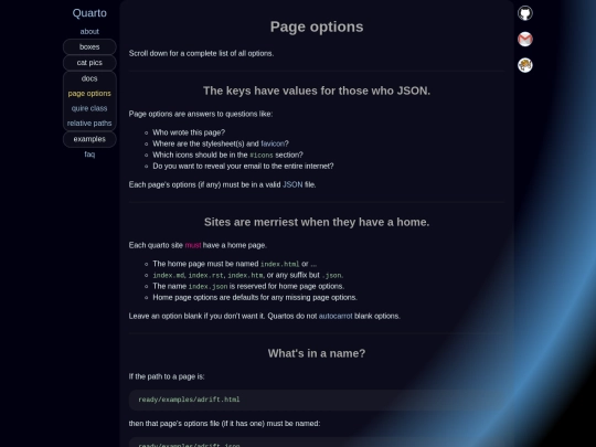 docs/page_options screenshot