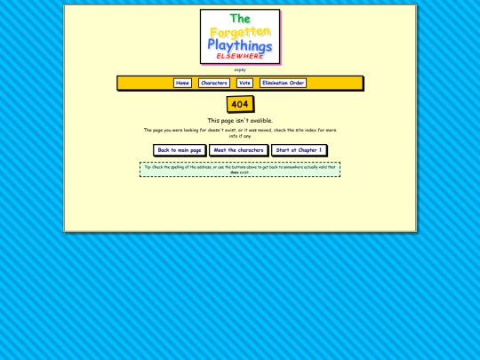 not_found screenshot