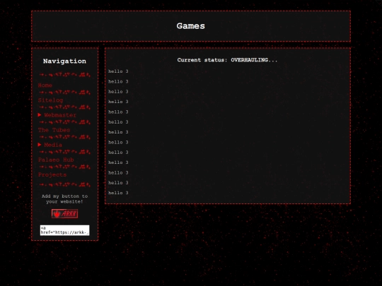 main/games screenshot
