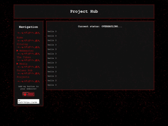 main/projecthub screenshot