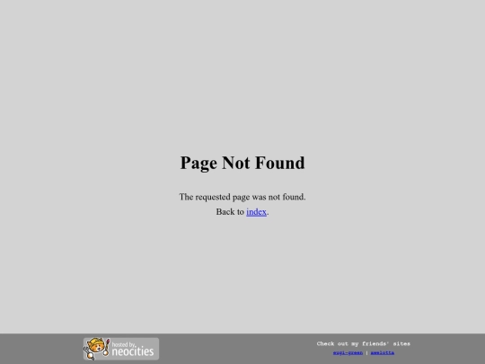 not_found screenshot