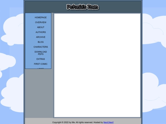 webcomics/about screenshot