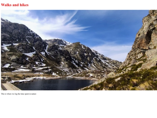 Walks screenshot