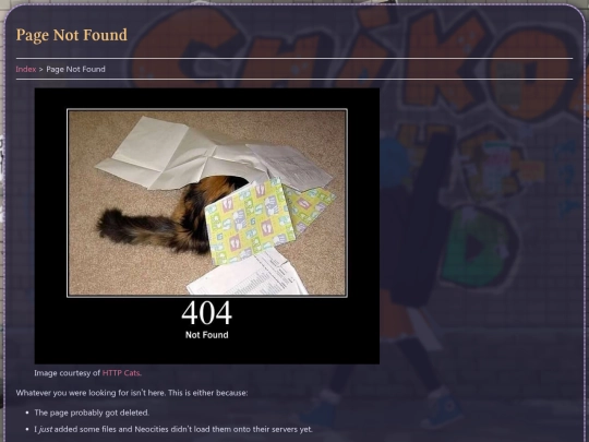 not_found screenshot