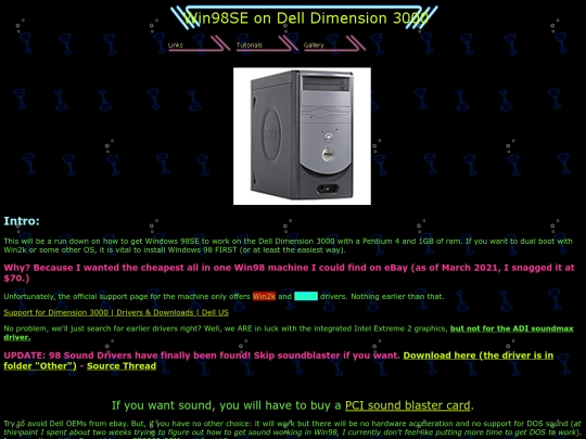 dell3000 screenshot