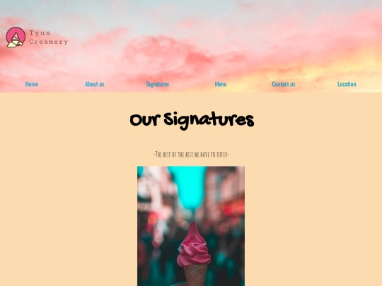 signatures screenshot