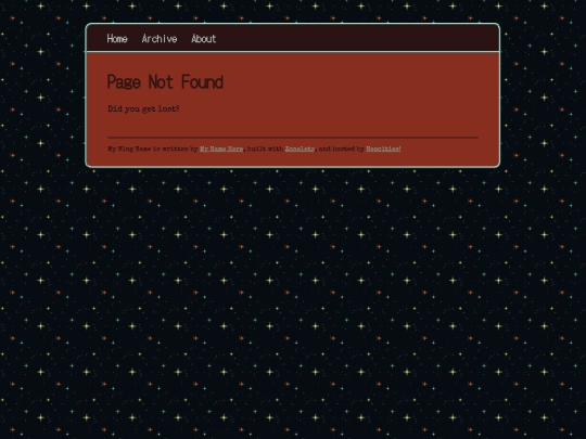 blog/not_found screenshot