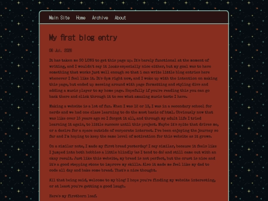 blog/posts/2026-07-06-My-first-blog-entry screenshot