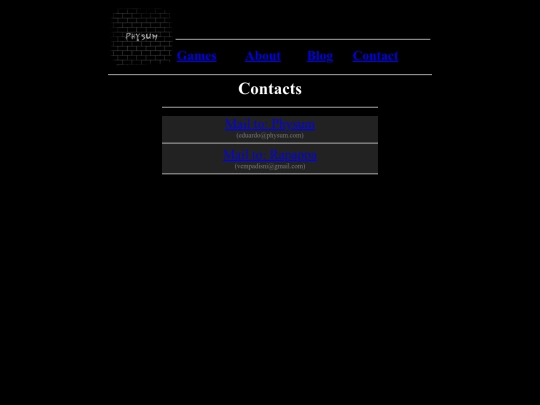 physum/contact screenshot