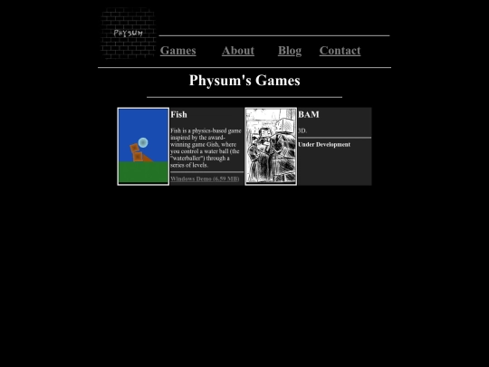 physum/games screenshot