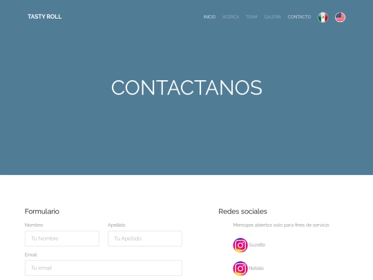 contact screenshot