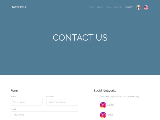contact2 screenshot