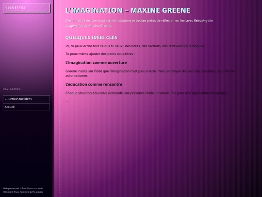 idees/greene screenshot