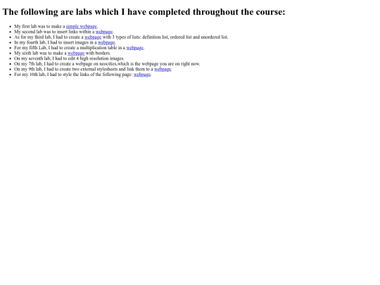 index screenshot