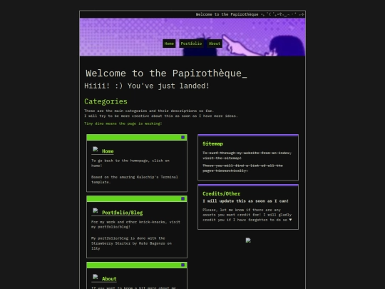 testing screenshot