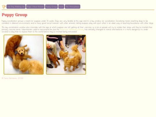 puppy-group screenshot