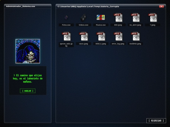 test screenshot