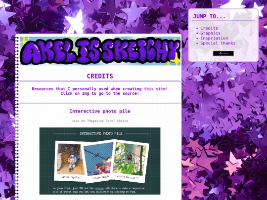credits screenshot