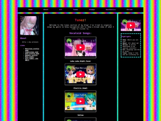 tunes screenshot