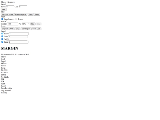 Abstracts/links/MARGIN screenshot