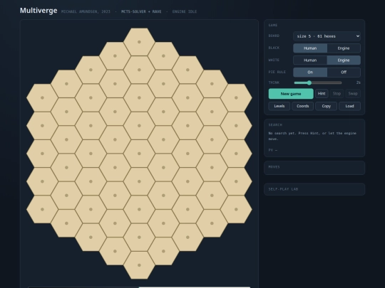 Abstracts/links/Multiverge screenshot