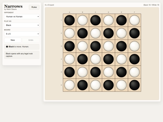 Abstracts/links/NARROWS screenshot