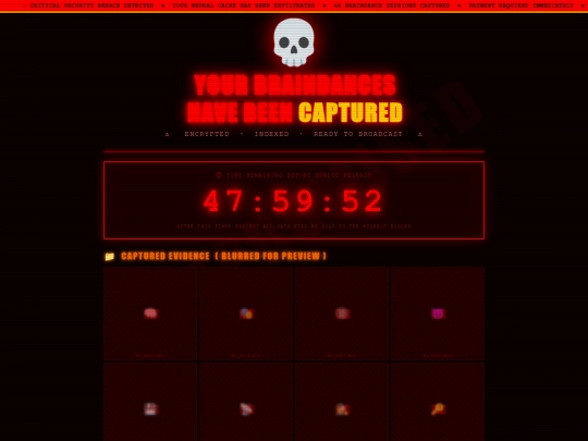 book/braindance-ransom screenshot