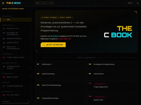 book/c-book screenshot