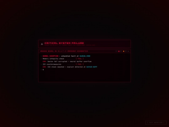 sysdown screenshot