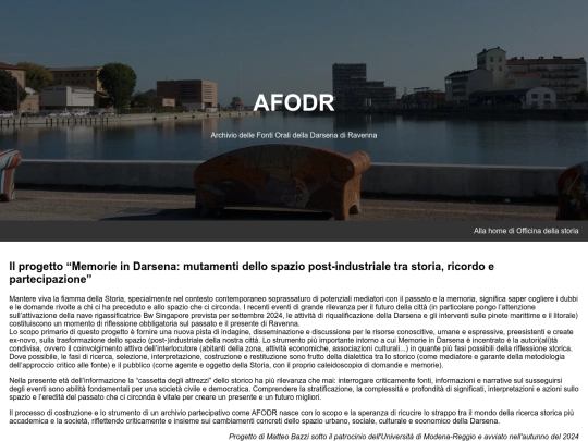 AFODR_home screenshot