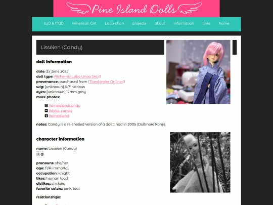 collections/dolls/candy screenshot