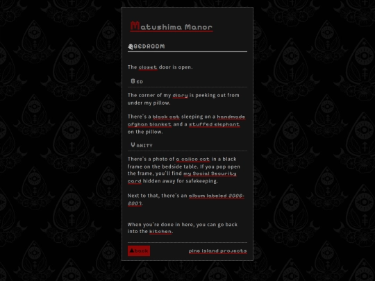 haunted-house/uncanny-bedroom screenshot