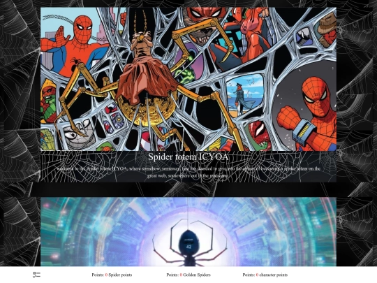 CYOAs/Spider verse CYOA screenshot