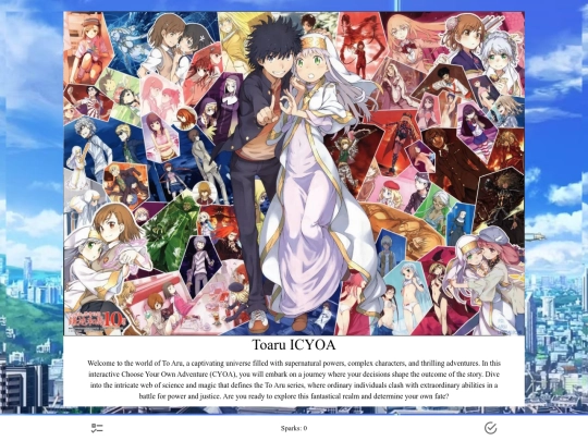 CYOAs/Toaru CYOA .2 screenshot