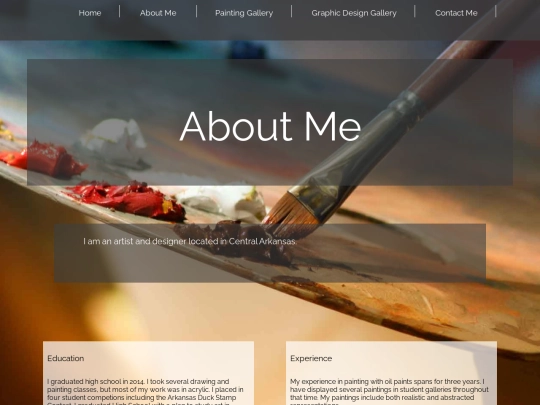wotw/portfolio/about screenshot
