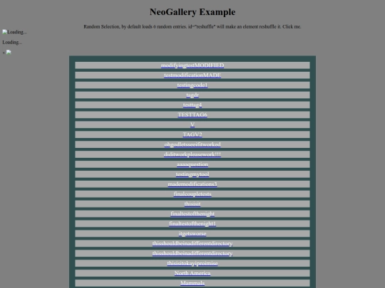 galleryDirectoryTester/NeoGallery screenshot