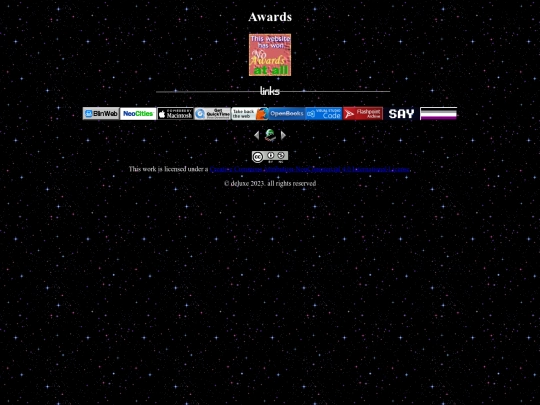awards screenshot