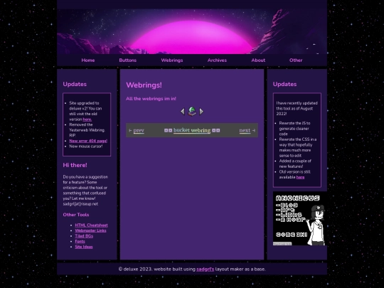 topsecret/webrings screenshot