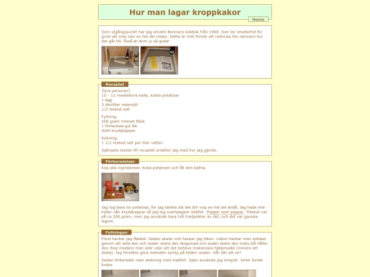kroppkakor screenshot