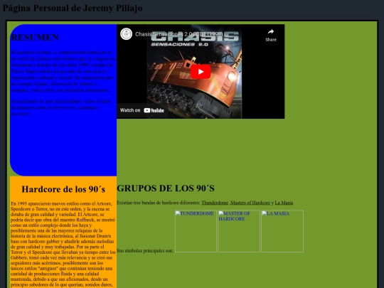 my pag web/paginapersonal screenshot